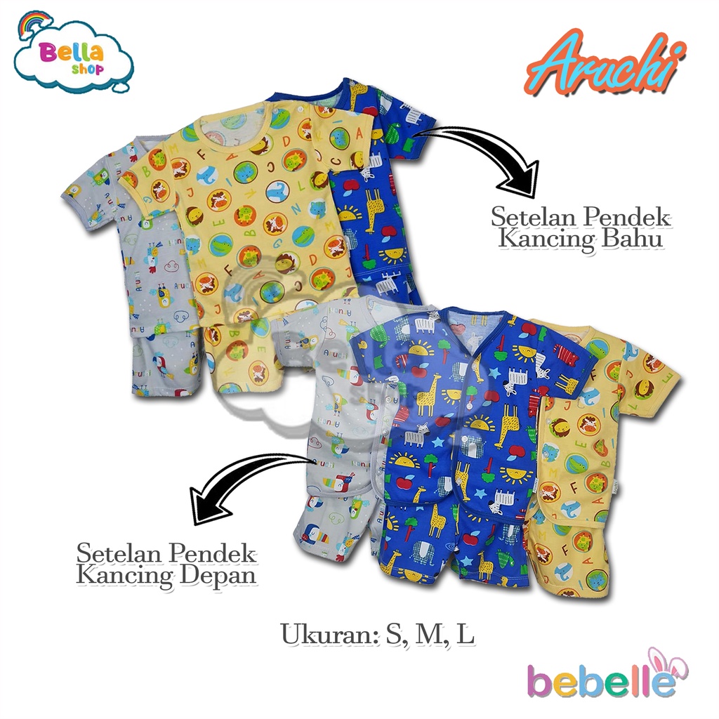 1PCS ARUCHI ROMPER BABY BAJU ROMPER BAYI UKURAN SML-BELLASHOP