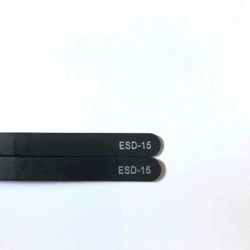 pinset tweezer lurus tumpul ESD-15 ESD15 ESD 15 tweezers mirip VETUS