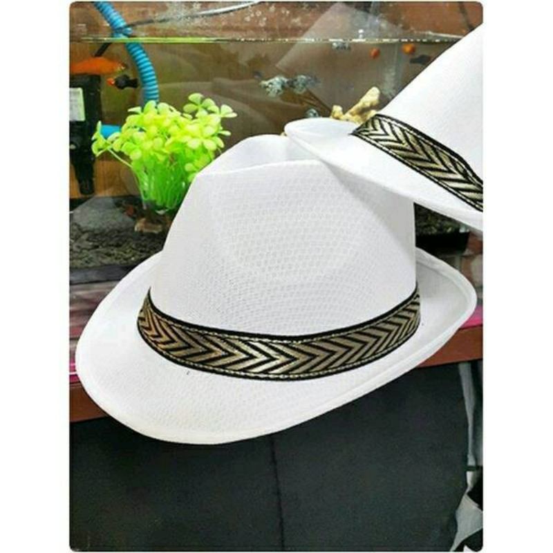 Topi Fedora Tompi Jazz dewasa