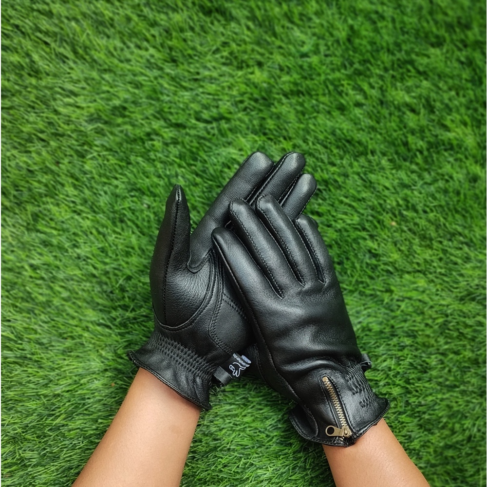 Sarung Tangan Motor Kulit Autoblack Full Leather Gloves