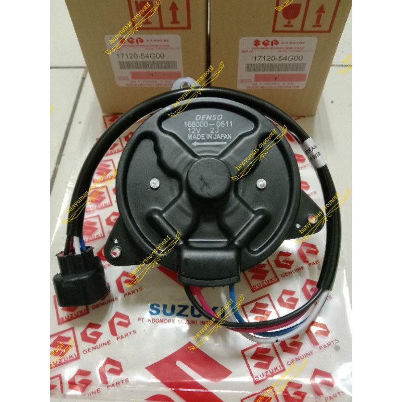 MOTOR FAN RADIATOR SUZUKI KARIMUN MOTOR FAN KARIMUN ESTILO KARIMUN KOTAK SX4