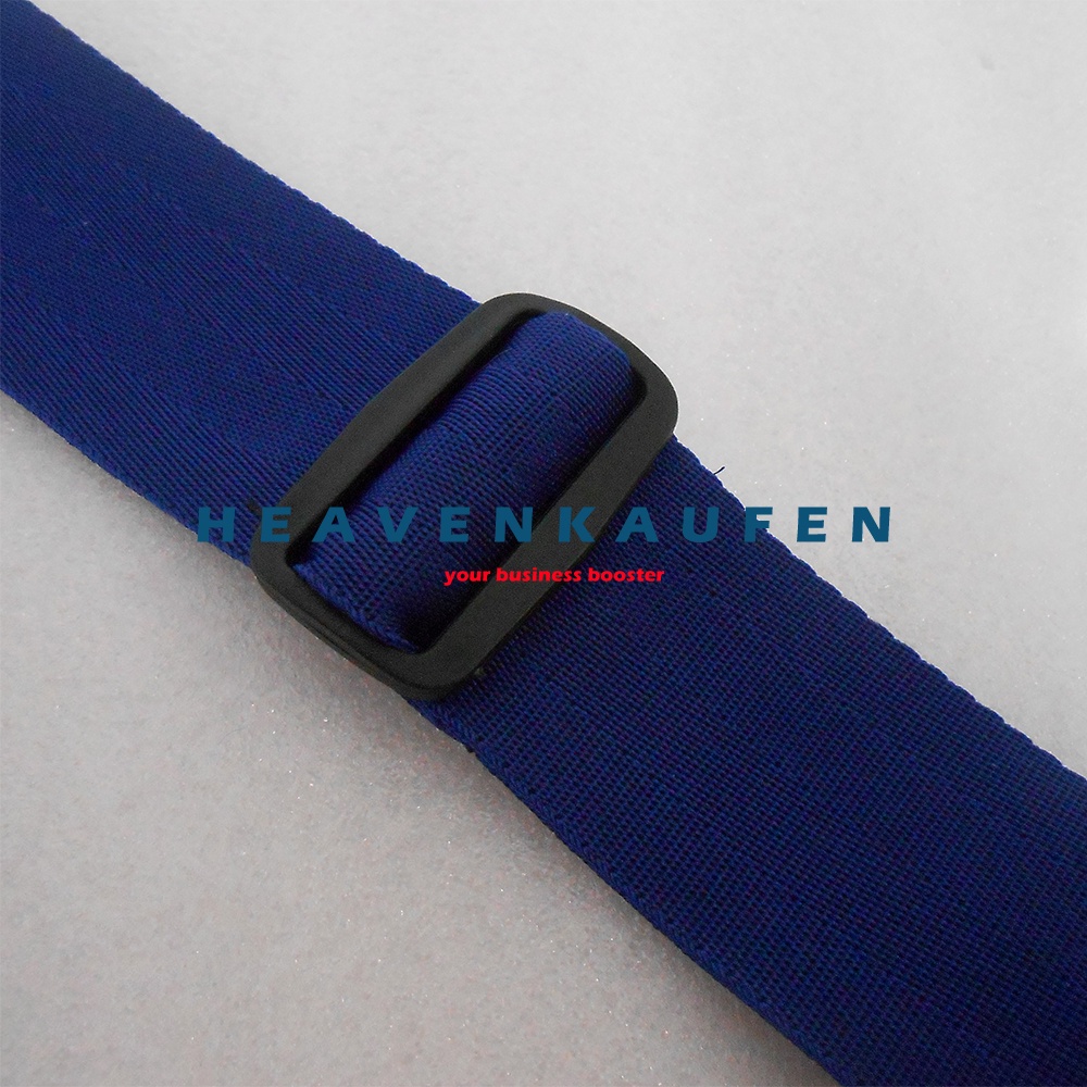 Tali Selempang Slempang Tas Strap Tas Pria Lebar 5 cm Warna Biru Navy Dongker