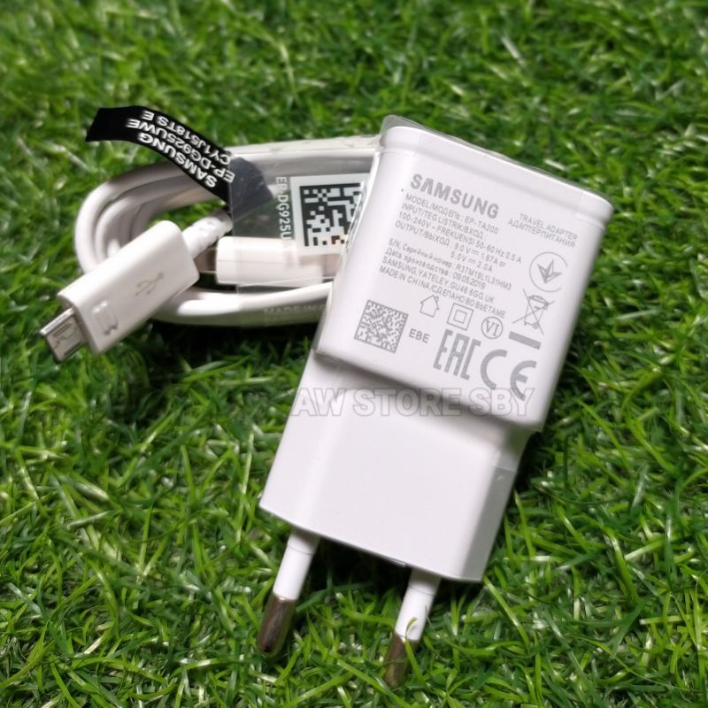 CHARGER SAMSUNG MICRO USB FAST CHARGING J2 J3 J4 J5 J6 J7 J8 A10 A10S [model S10+ PUTIH]