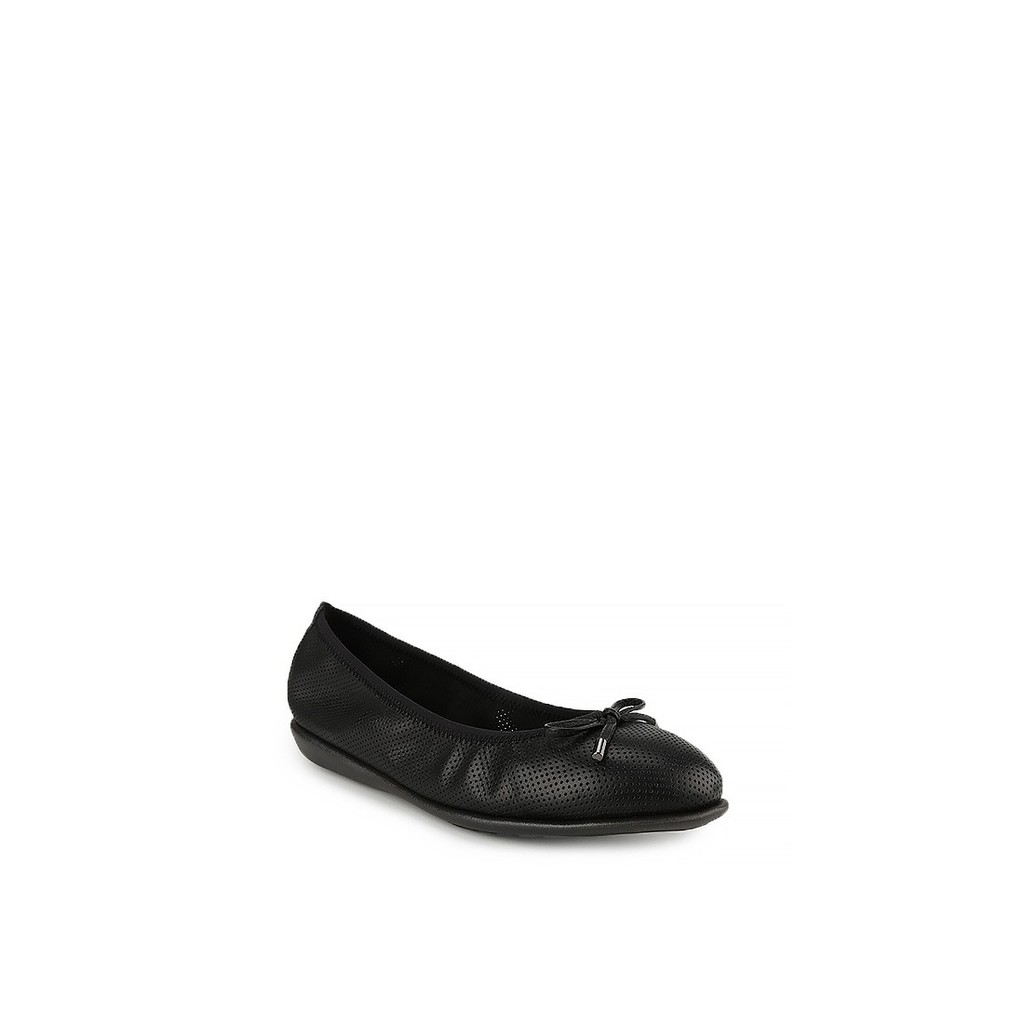 Sepatu Flat Shoes Obermain Wanita Terbaru Original A-haley Hitam