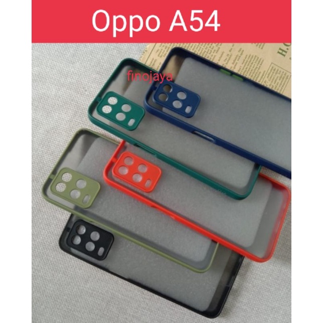 Case Aero My Choice Oppo A54 Silikon Dove pelindung Camera