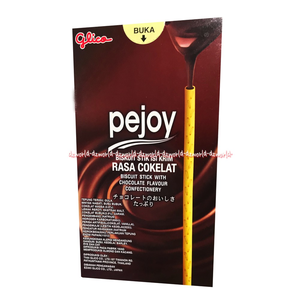 Pejoy Biskuit Isi Krim Rasa Coklat 32gr Biscuit Stick With Chocolate Flavour Pocky Poki