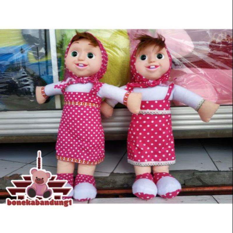 Boneka karakter marsya marsha