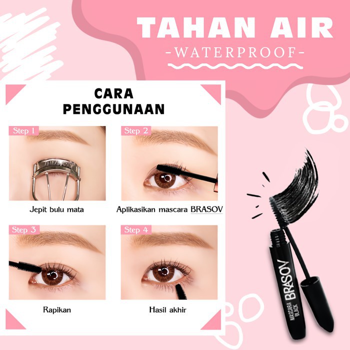 MASCARA WATERPROOF BRASOV MASKARA BLACK