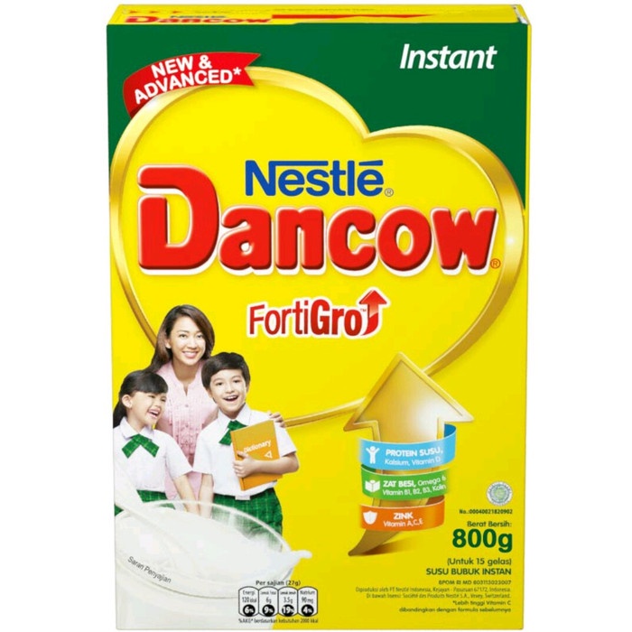 

fe20111 Dancow Instant Fortigro 800Gr - Instant Xa201As