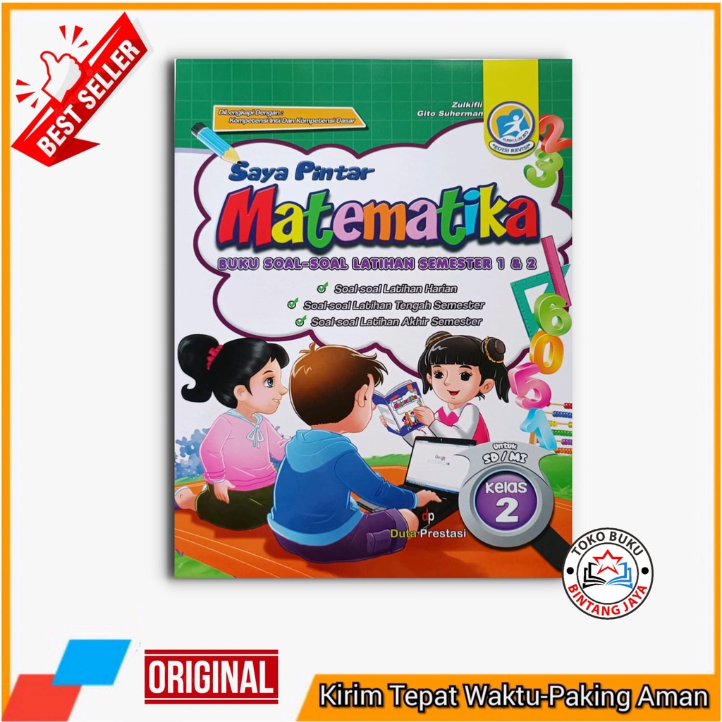 Jual Buku Saya Pintar Matematika Sd Kelas 2 Semester 1 Dan 2 Kurikulum 2013 Indonesia Shopee Indonesia