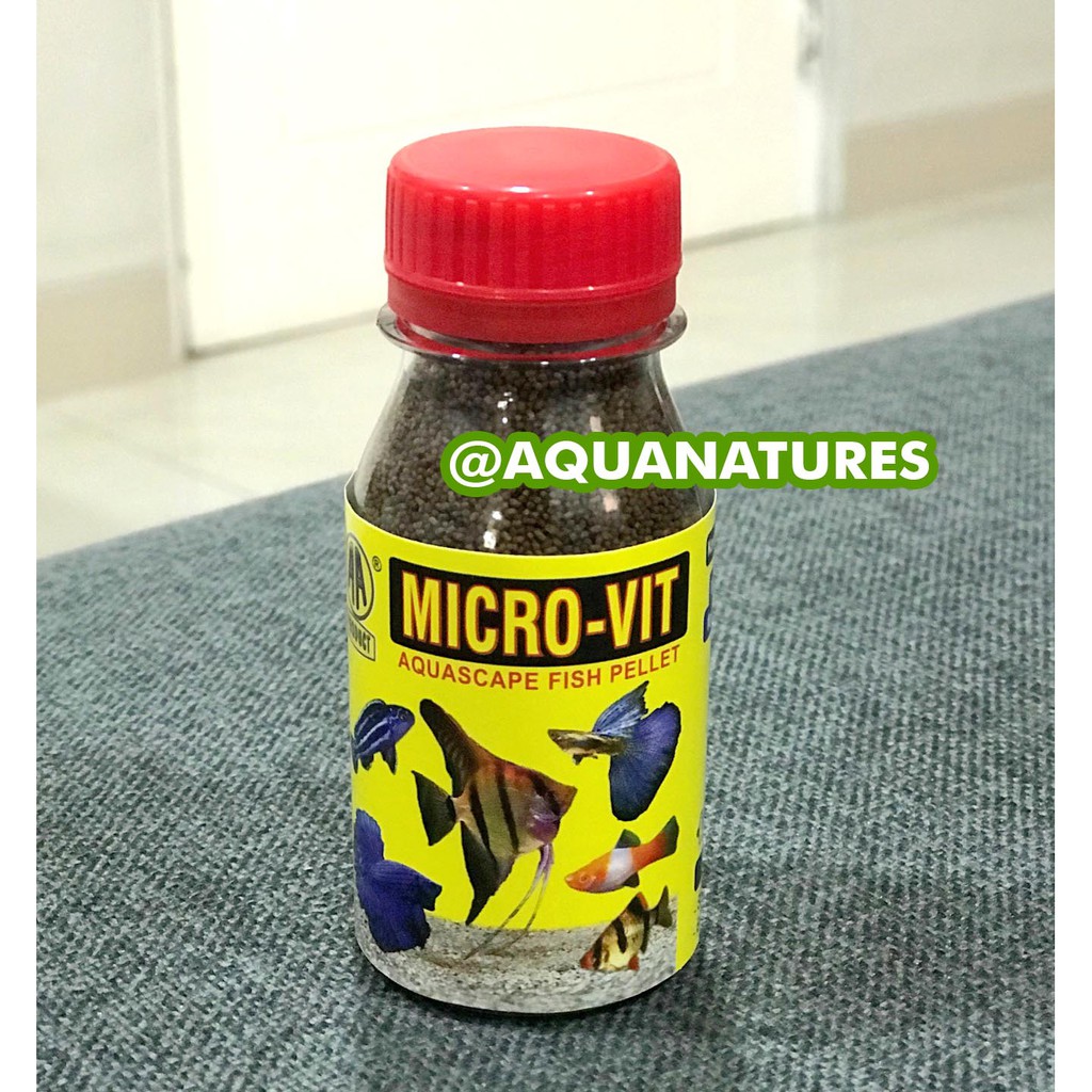 Pellet Micro-Vit Aquascape Makanan Ikan Kecil