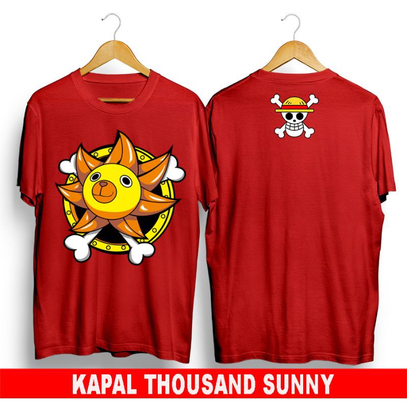 KAPAL THOUSAND SUNNY/ ONE PIECE/KAOS DISTRO ANIME