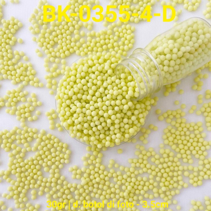 

GR-BK-0355-4 TRIMIT SPRINGKEL SPRINKLES 30GR MUTIARA TELUR PASTEL TERBARU