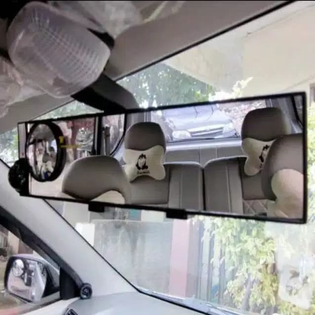 Kaca Cermin Spion Motor Tambahan Blind Spot Mirror Slim Murah