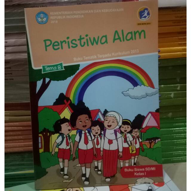 [SD] Buku Tematik Kelas 1 Tema 8 (Peristiwa Alam)