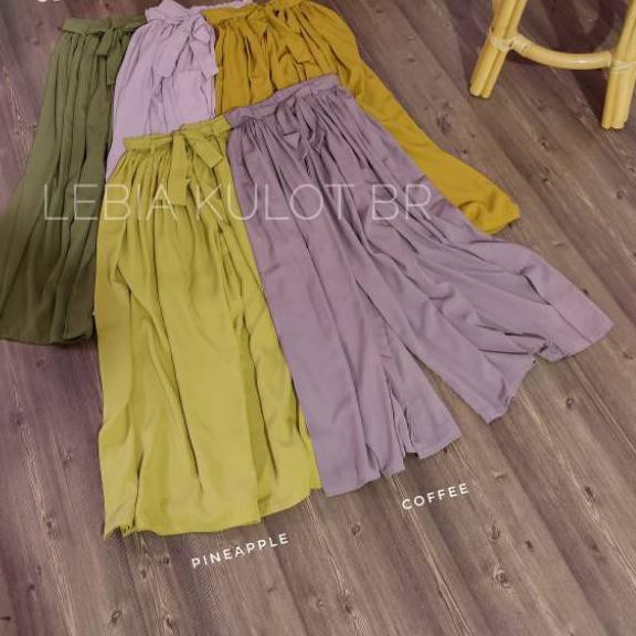 Lebia Kulot BR/  ROK KULOT / ROK KULOT MURAH / KULOT PANJANG POLOS/ KULOT LEBAR POLOS/ YUKKEMARI