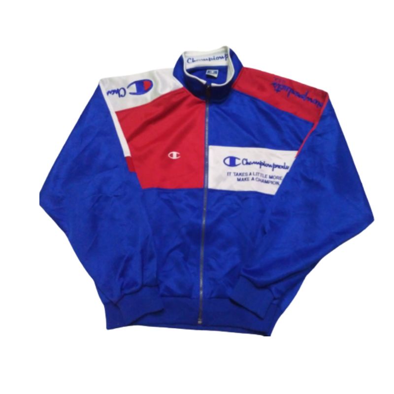 Jaket Champion Tracktop Jaspo Vintage Original Preloved
