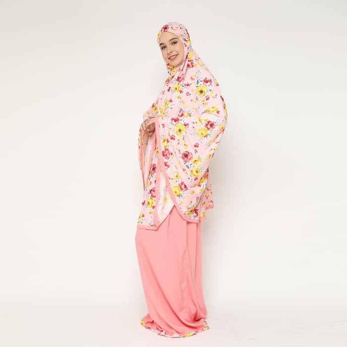 Mukena Tatuis Tiara 383 Peach Murah