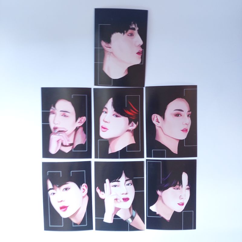 

[CLEARANCE SALE] Postcard fanart BTS Fake Love
