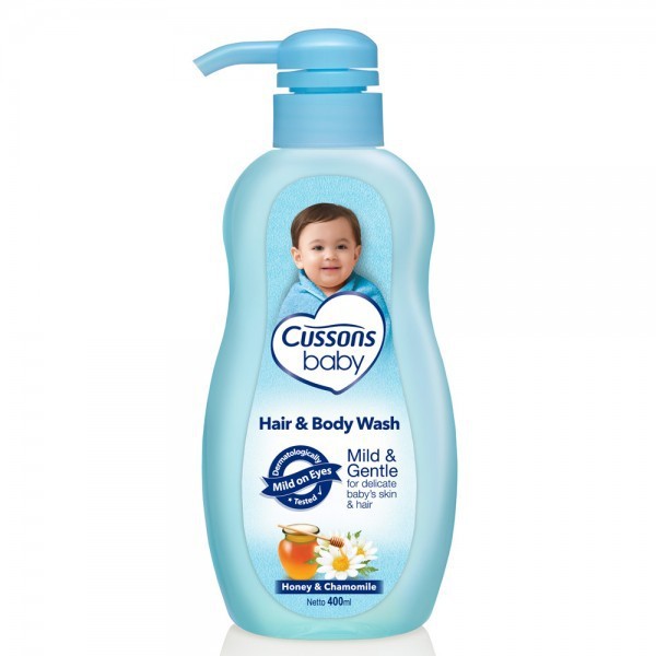 Cussons Baby Hair &amp; Body Wash 300ml Pump