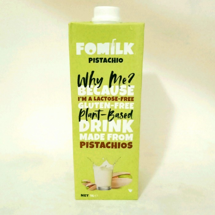 

FOMILK PISTACHIOS ( GLUTEN FREE ) 1 LITER - SUSU KACANG