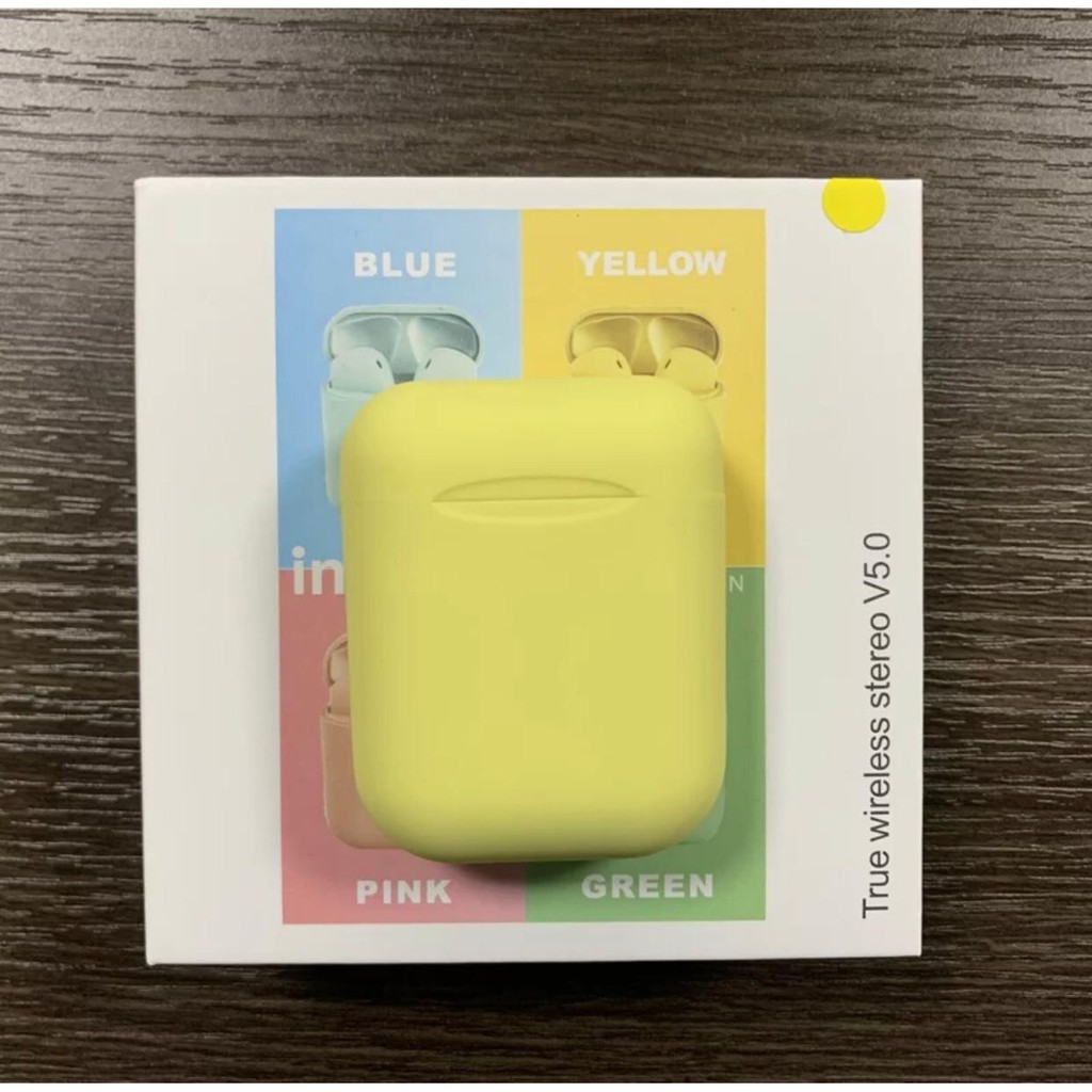 Inpods 12 TWS Wireless Earphone Bluetooth 5.0 Warna Macaron inPods12-4