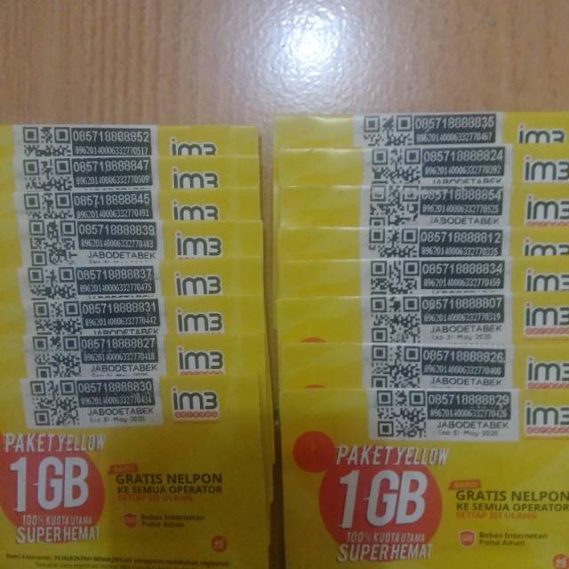 Nocan indosat ooredoo panca 8 indosat ooredoo segel 2020 nomer cantik murah meriah