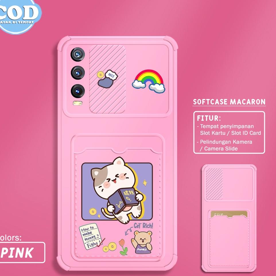 TERLARIS Softcase Slide Card VIVO Y20 Y12S Y20SG Y20S / Y12 Y15 Y17 MOTIF SS69 CASING HP PELINDUNG K
