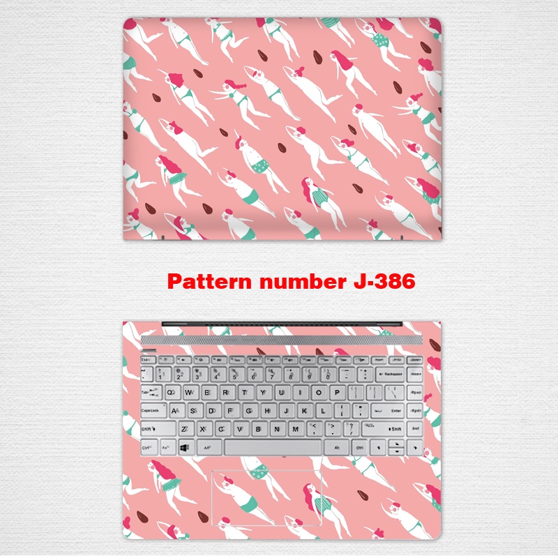 2 Pcs Stiker Pelindung Laptop Notebook Lenovo ThinkPad E14 GEN 4X1 12 13 14 15.6 Inch Motif Kartun Bahan VINYL