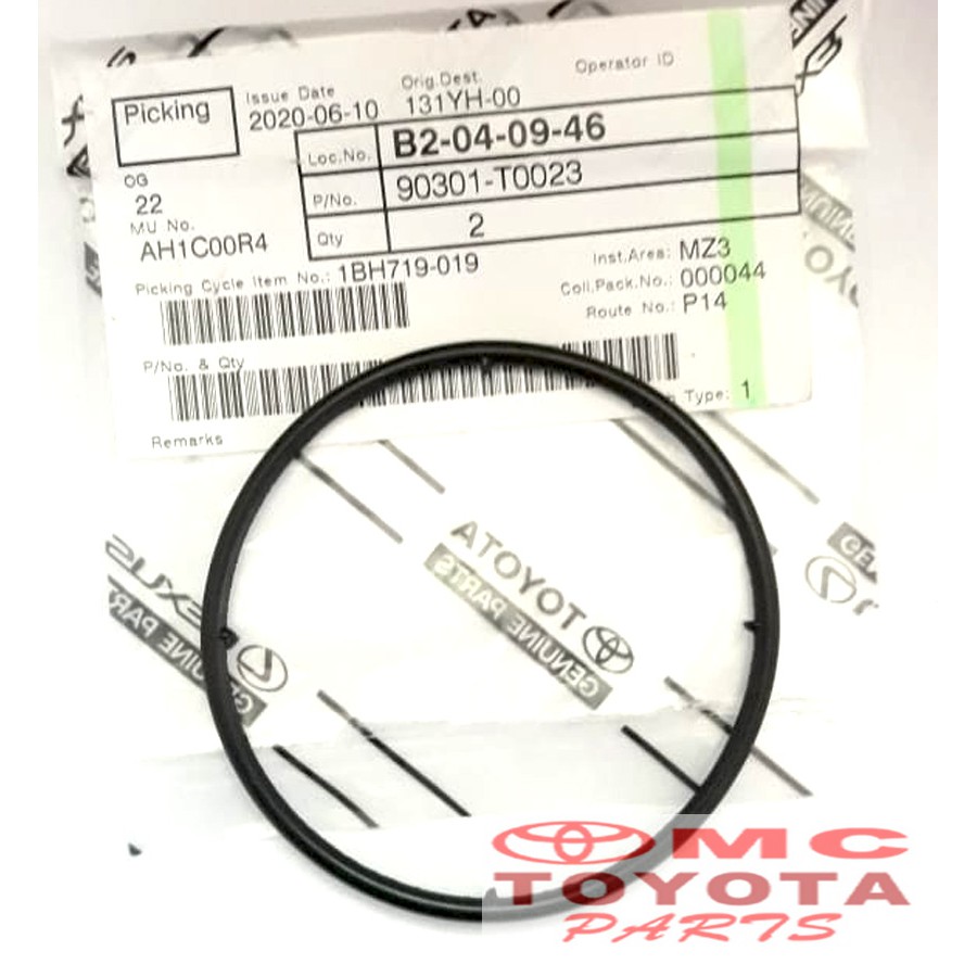 O Ring Oring Oli Engine Oil Seal Hilux Innova 90301-T0023