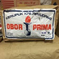 

Kerupuk Obor Prima 5kg / Krupuk Kakap 1 bal / Kerupuk Udang Obor 5kg / Kerupuk Udang Cap Obor