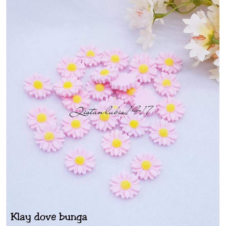 Clay dove bunga Krisan