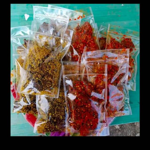 Sambal Paru/Paru Serundeng/Paru Sambal Geprek