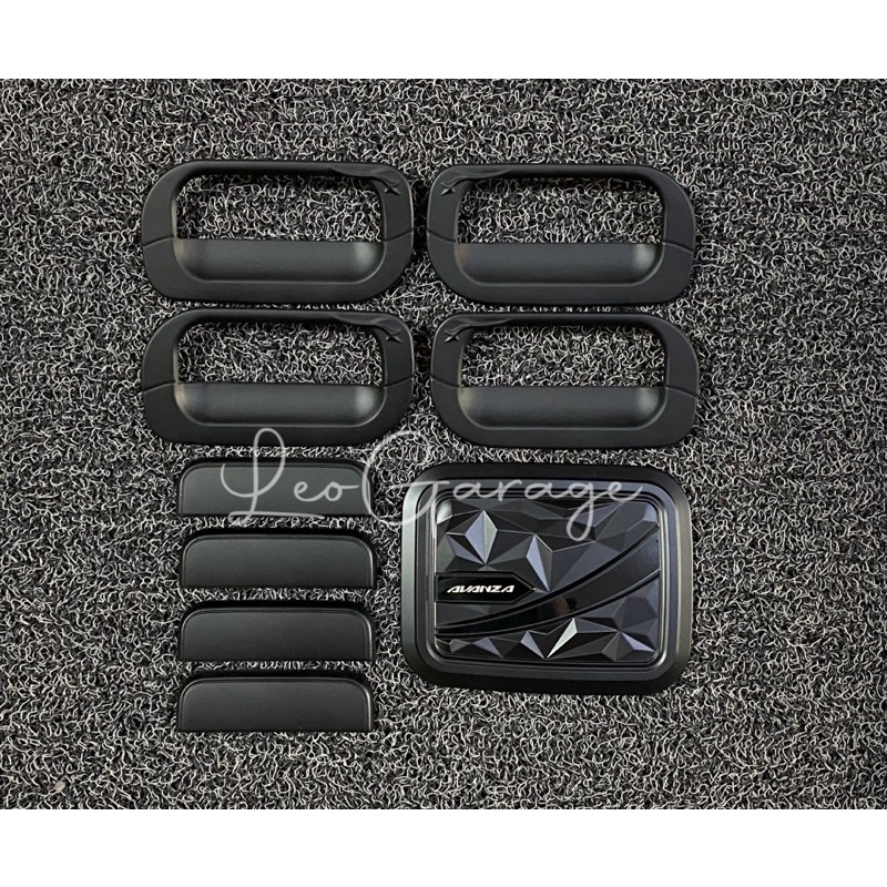 AVANZA XENIA LAMA 2004 2009 2011 PAKET MANGKOK OUTER HANDLE TANK COVER HITAM BLACK DOP