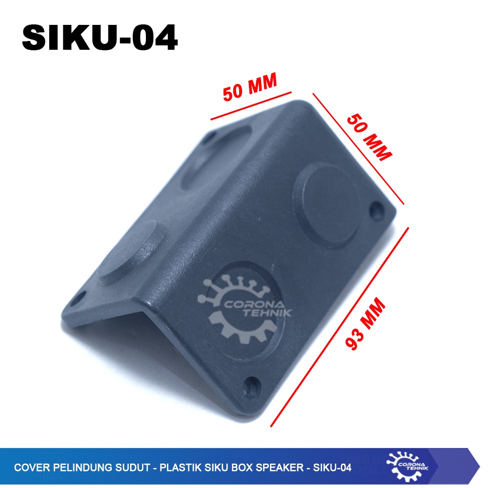 SIKU-04 - Plastik Siku - Plastik Pelindung Sudut Box Speaker