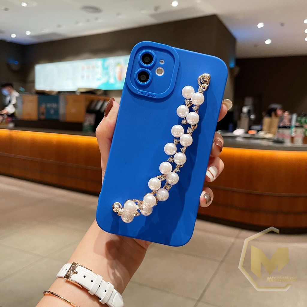 SOFTCASE SILIKON PROCAMERA RANTAI MUTIARA OPPO RENO 4F 5F 5 6 7 MA3215