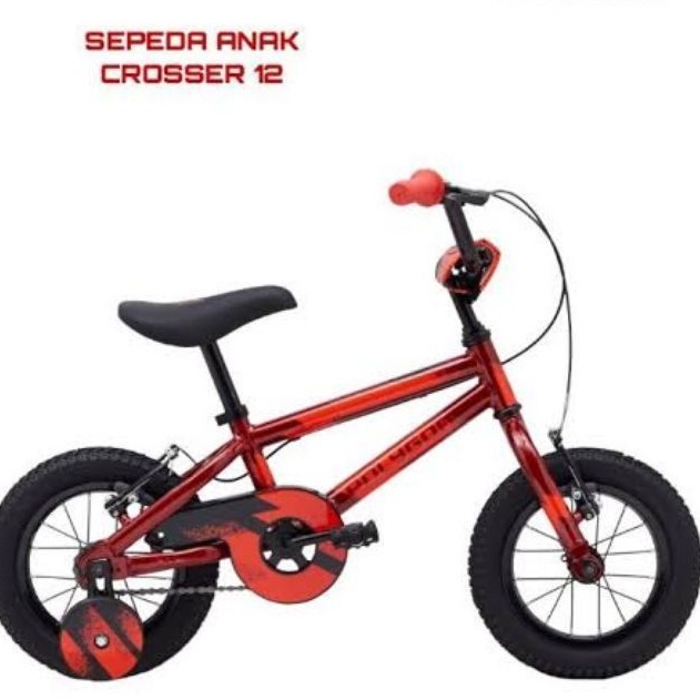 Sepeda Anak Polygon 12 Crosser Red