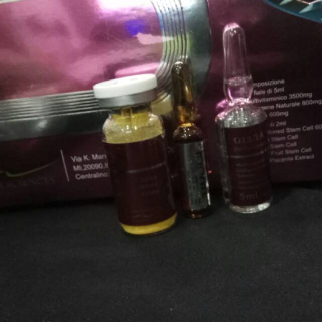 Eceran glutax 2000GS Recombined White Suntik Putih