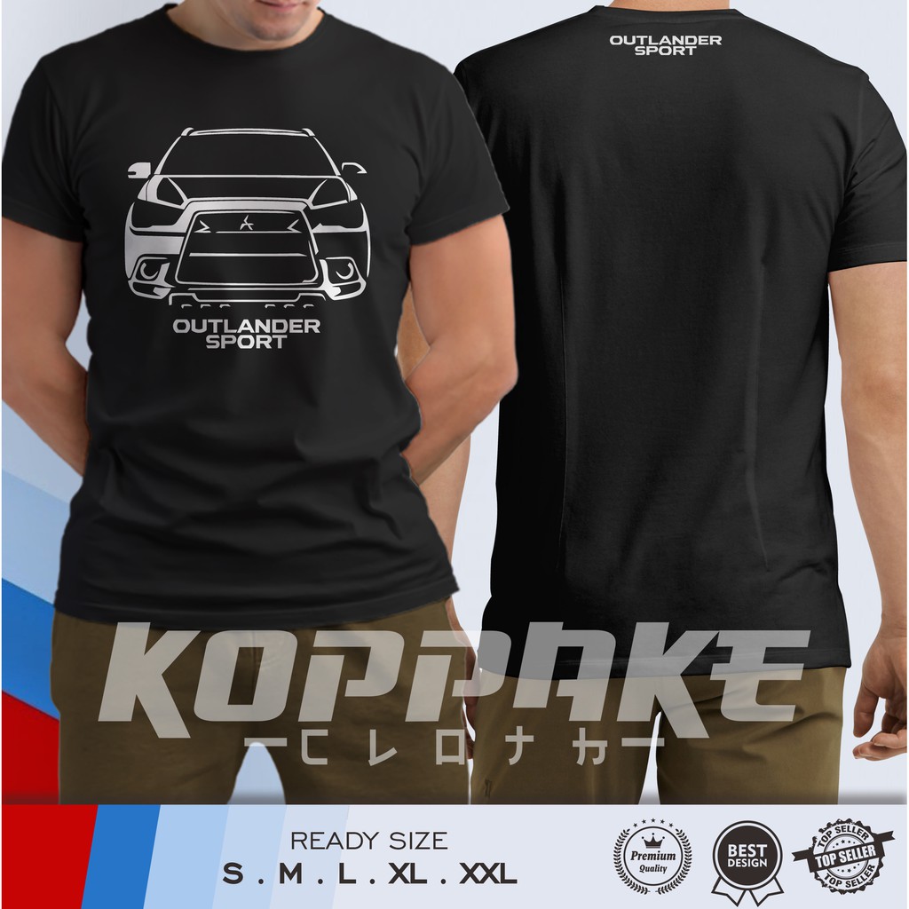 Kaos Mobil Mitsubishi Outlander Sport Baju Otomotif
