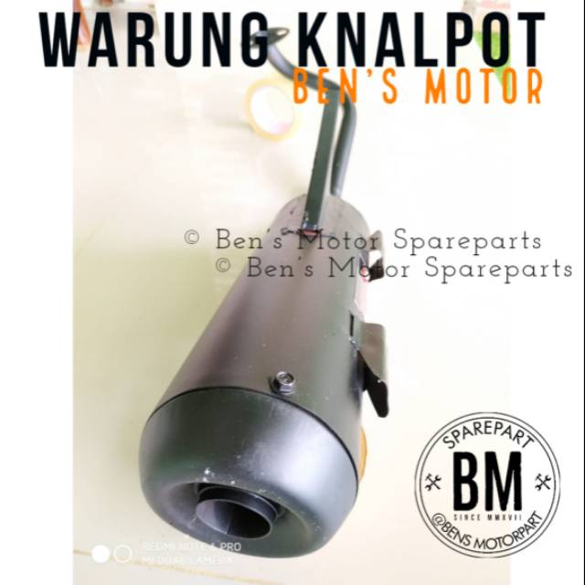 Knalpot Standar Racing Tsugiki Scoopy / Scoopy Fi / Scoopy Karbu / Scoopy New - Abizard Racing