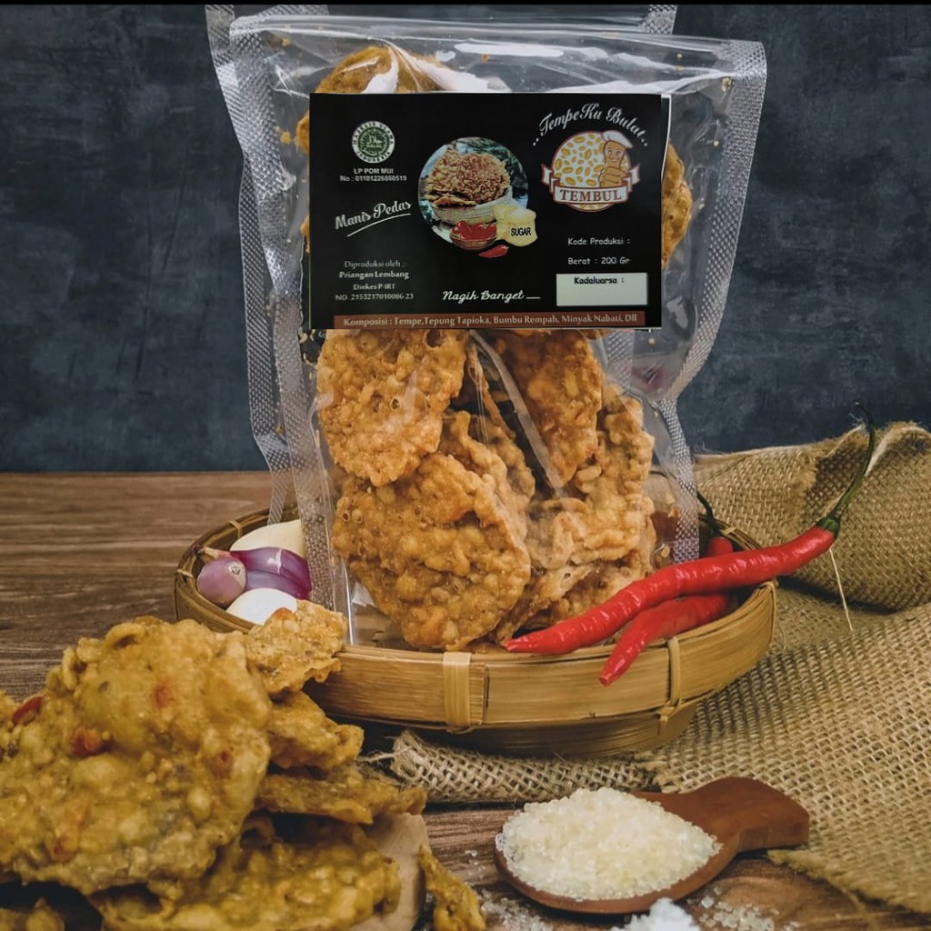 

Keripik Tempe Bulat Oleh-oleh Bandung 200 Gram
