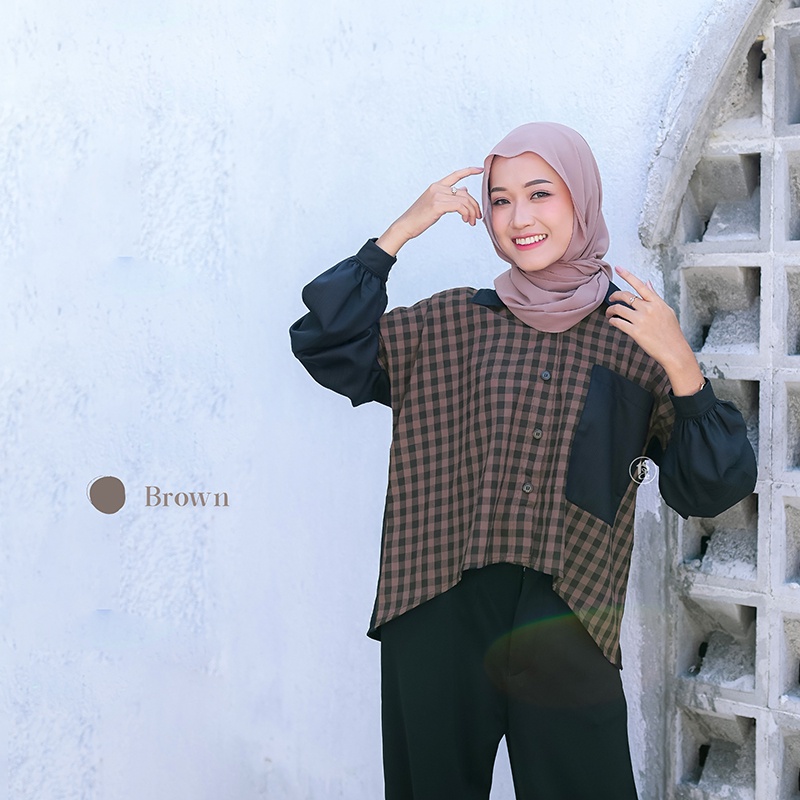 LIAN SHIRT / OVERSIZE SHIRT / KEMEJA OVERSIZE