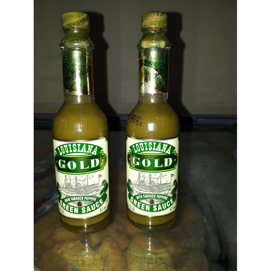 

LOUSIANA GOLD GREEN PEPPER SAUCE WITH TABASCO 57ml