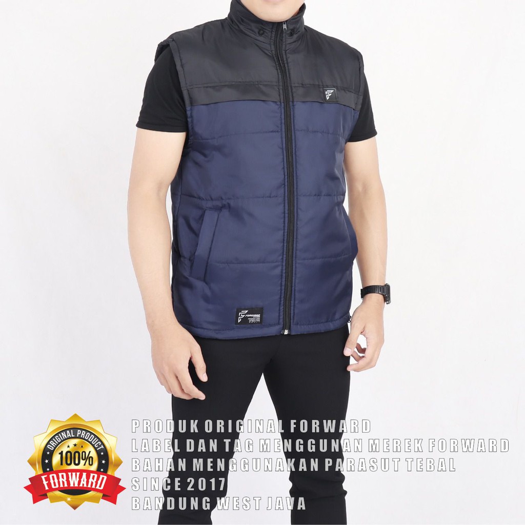 Rompi Parasut Bodyvest Pria Vest Motor Bikers Murah Casual Outdoor Gunung Adventure Premium Forward