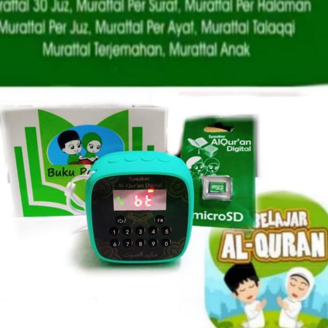 Oyq58speaker Al-Qur'an 30juz digital v600 bluetooth ( hafalan murotal anak //