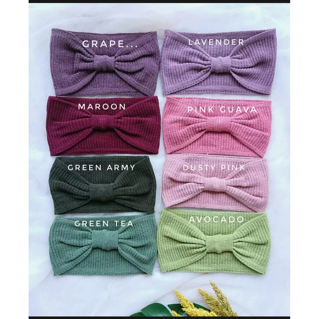 CIPUT PITA / BANDANA RAJUT PITA / BANDO PITA / INNER HIJAB PITA / INNER RAJUT PITA / DALAMAN JILBAB