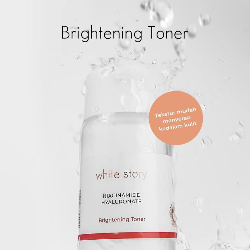 White Story Brightening Toner 60ml Niacinamide Hyaluronate