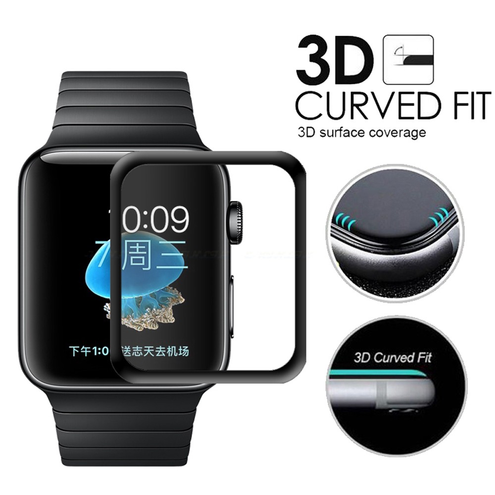 Tempered Glass Full 3D Apple Watch