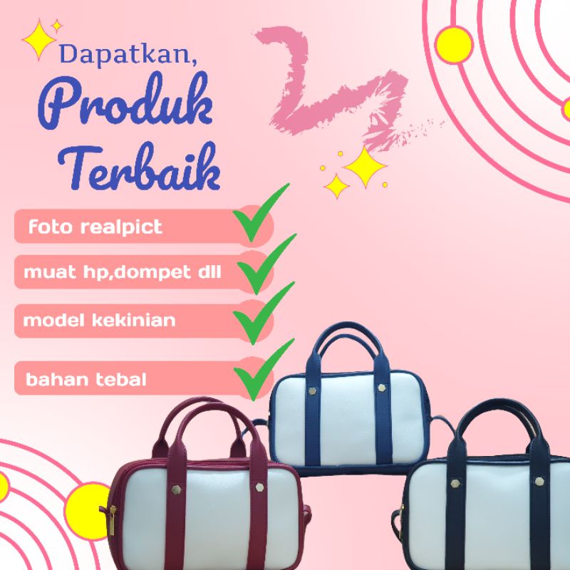 BELLALUNNA TAS SELEMPANG WANITA TAS WANITA TAS JINJING KUALITAS IMPORT