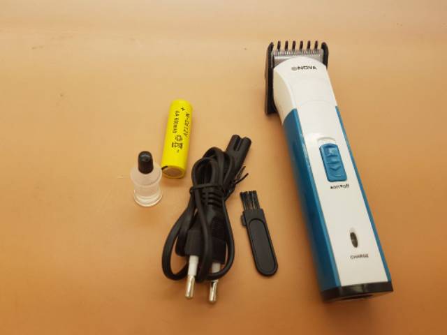 ORIGINAL - Alat Pencukur Rambut Mesin Cukur NOVA NHC-401 Rechargeable Trimmer